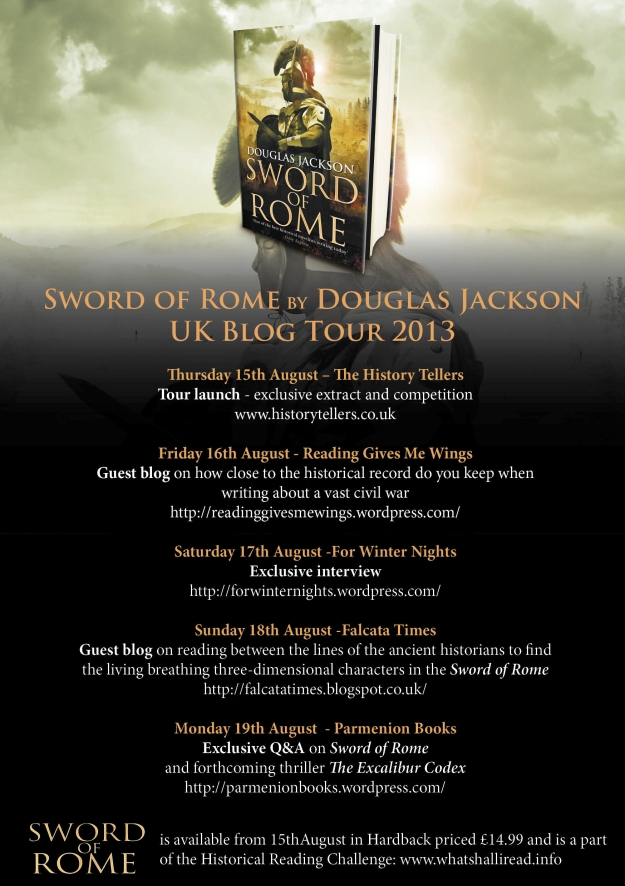 Sword of Rome blog tour